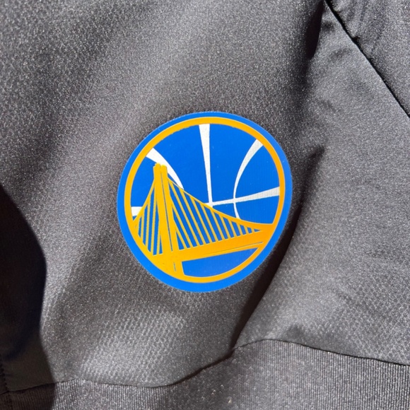 Golden State Warriors Adidas Zip -up Jacket- (Men's L) - Picture 5 of 9